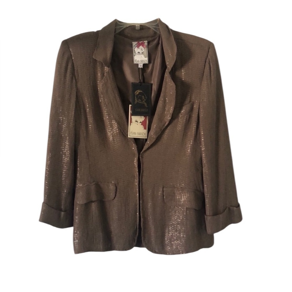Yoana Baraschi Sequins Blazer $485